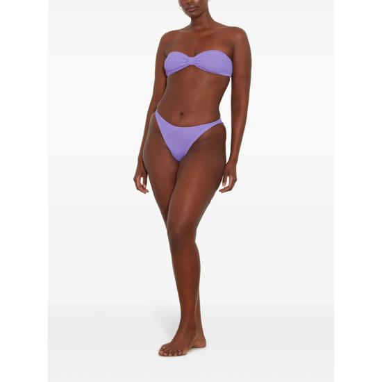 26SS 훈자 지 비키니 수영복 B JEAN CR CRINKLE LILAC PURPLE - HUNZA G