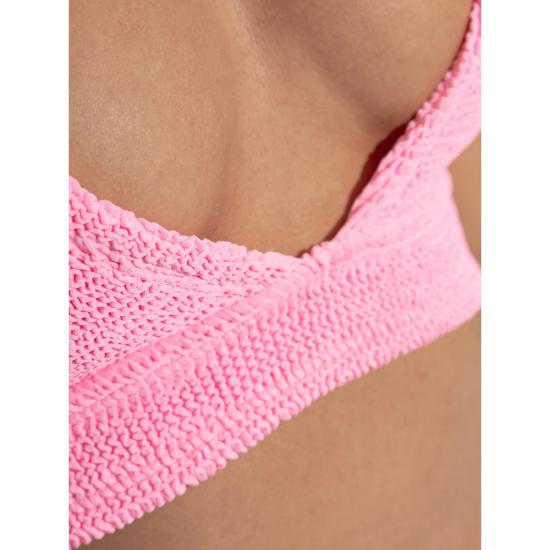 26SS 훈자 지 비키니 수영복 B CARLA CR CRINKLE BUBBL PINK - HUNZA G