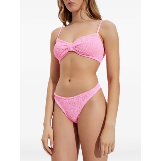 26SS 훈자 지 비키니 수영복 B ALICIA CR CRINKLE BUBBL PINK - HUNZA G