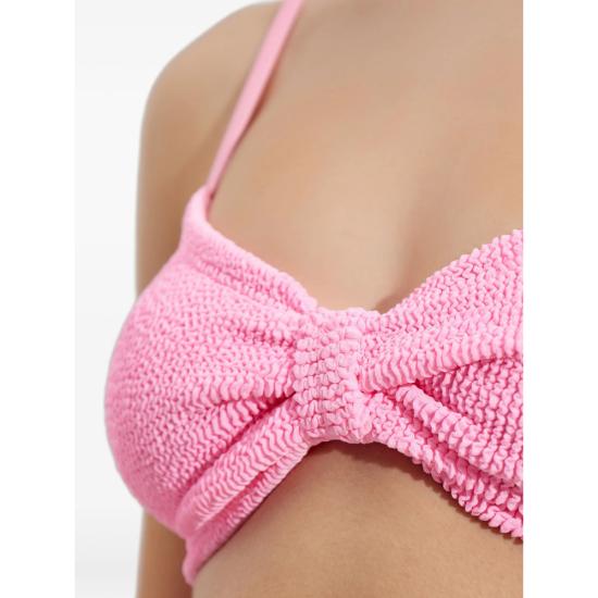 26SS 훈자 지 비키니 수영복 B ALICIA CR CRINKLE BUBBL PINK - HUNZA G