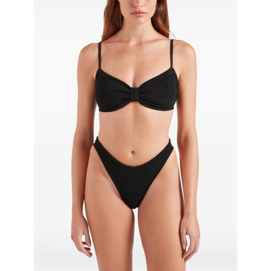 26SS 훈자 지 비키니 수영복 B ALICIA CR CRINKLE BLACK - HUNZA G