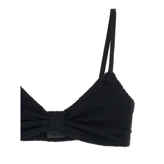 26SS 훈자 지 비키니 수영복 B ALICIA CR CRINKLE BLACK - HUNZA G