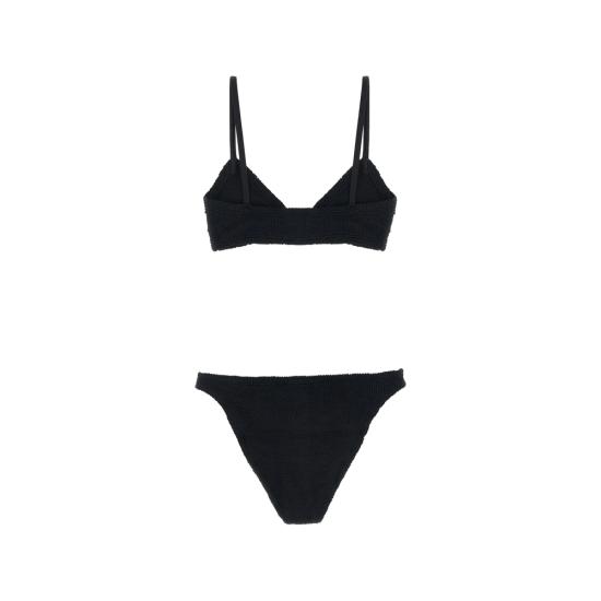 26SS 훈자 지 비키니 수영복 B ALICIA CR CRINKLE BLACK - HUNZA G