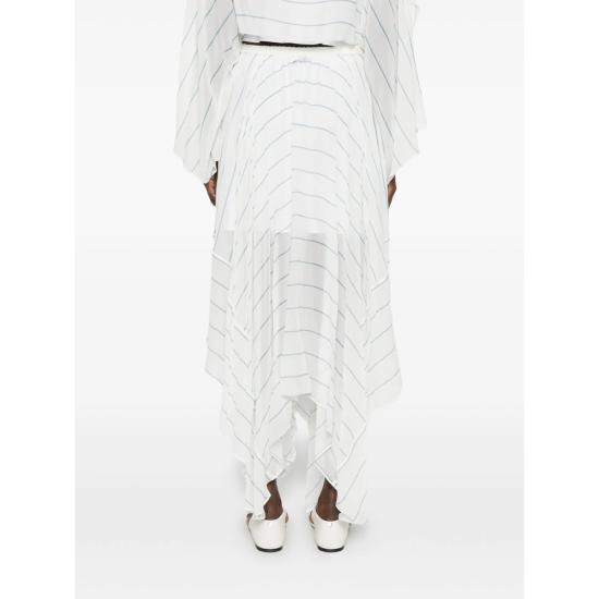 26SS Bondi Born 미디 스커트 SK50014SG CAPRI SMS WHITE BLUE - OTHER BRANDS