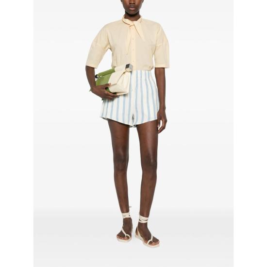 26SS 본디 본 숏팬츠 SH40005DO FINN DKS WHITE BLUE - BONDI BORN