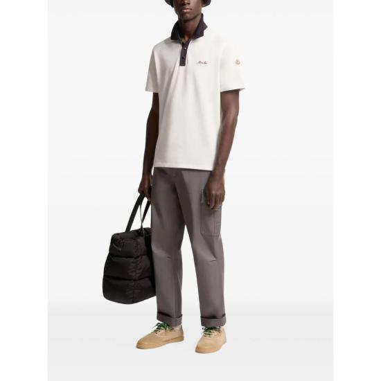 26SS 몽클레어 폴로 티셔츠 89A16 8A000 03 034 WHITE - MONCLER