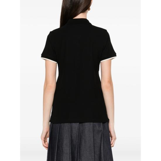 26SS 몽클레어 폴로 티셔츠 84720 8A000 04 999 BLACK - MONCLER