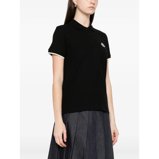 26SS 몽클레어 폴로 티셔츠 84720 8A000 04 999 BLACK - MONCLER