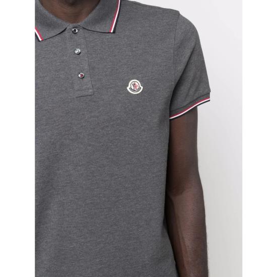 26SS 몽클레어 폴로 티셔츠 84556 8A703 00 989 GREY - MONCLER