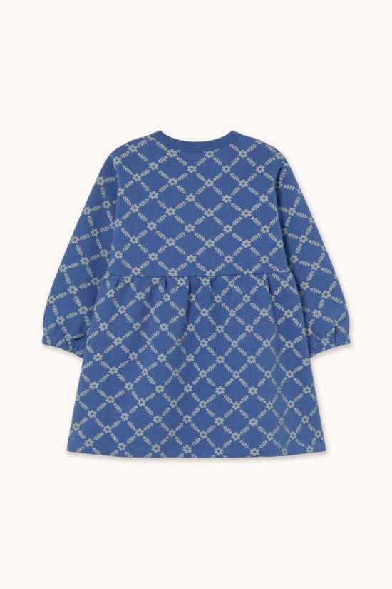  [키즈] 타이니코튼 원피스 키즈  플라워 그리드 드레스 - TINYCOTTONS