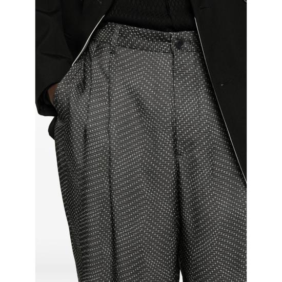 26SS 조르지오 아르마니 스트레이트 팬츠 TE20722 GM000922 MC023 GREY - GIORGIO ARMANI
