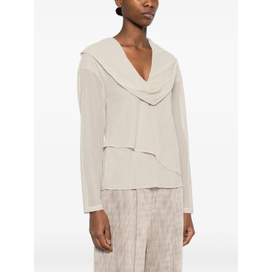 26SS 조르지오 아르마니 블라우스 AF22952 GW003213 U6154 NEUTRALS - GIORGIO ARMANI