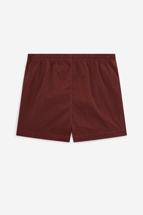  씨피 컴퍼니 숏팬츠 C.P. 컴퍼니 수영 반바지 비치웨어 레드 - C.P. COMPANY