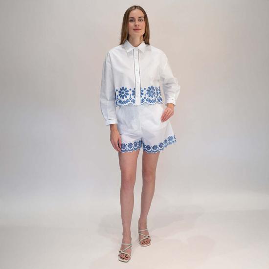  Loretta Caponi 숏팬츠 Rocchetta 반바지 Margherite - OTHER BRANDS