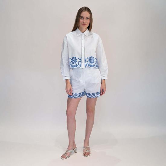  Loretta Caponi 숏팬츠 Rocchetta 반바지 Margherite - OTHER BRANDS