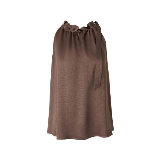 26SS 페세리코 민소매 티셔츠 A08446 01943 151 BROWN