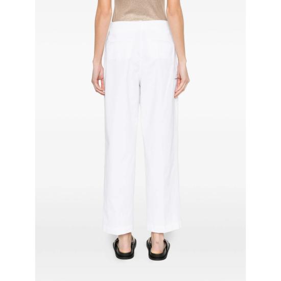 26SS 페세리코 테이퍼드 팬츠 A04675T23 02481 100 WHITE - PESERICO