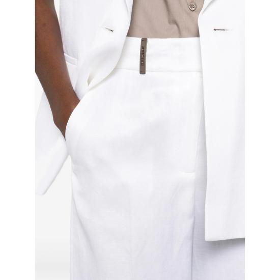 26SS 페세리코 스트레이트 팬츠 A04335 01926 900 WHITE - PESERICO