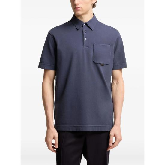 26SS 몽클레어 폴로 티셔츠 89BC7 8A000 11 76I BLUE - MONCLER