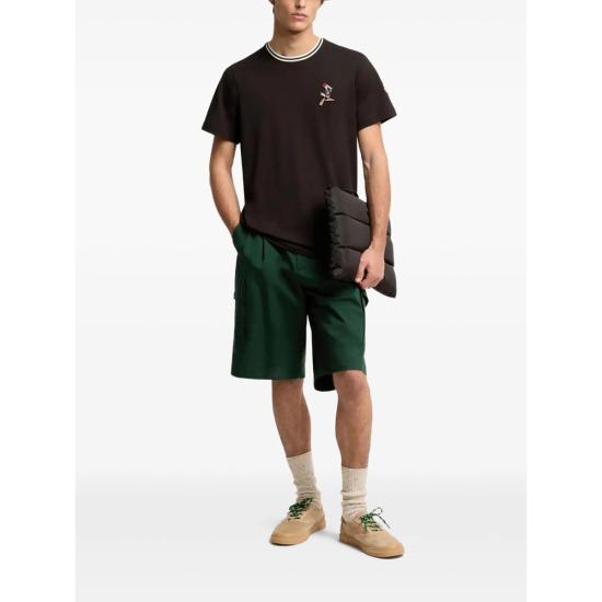 26SS 몽클레어 반팔 티셔츠 89AYY 8C000 12 999 BLACK - MONCLER