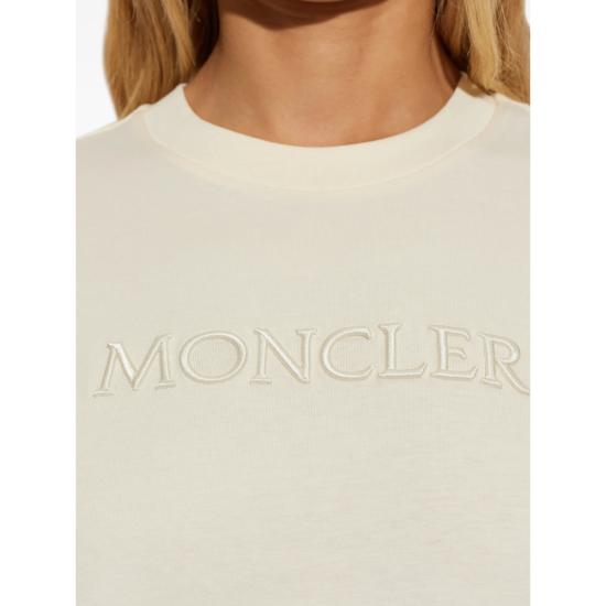 26SS 몽클레어 반팔 티셔츠 89AUO 8C000 21 037 WHITE - MONCLER