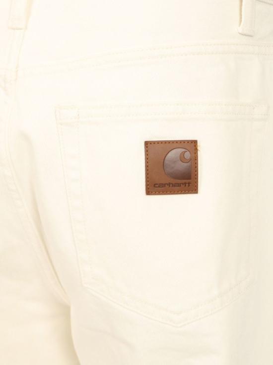  칼하트 데님 팬츠 카하트 아론 팬츠 화이트 - CARHARTT