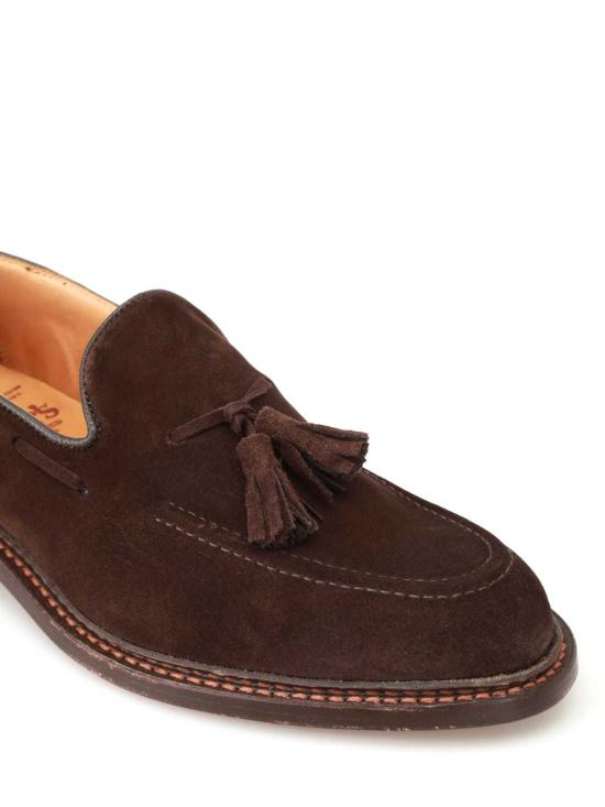  트리커즈 로퍼 트리커스 엘튼 태슬  카스토리노 스웨이드 커피 - TRICKERS