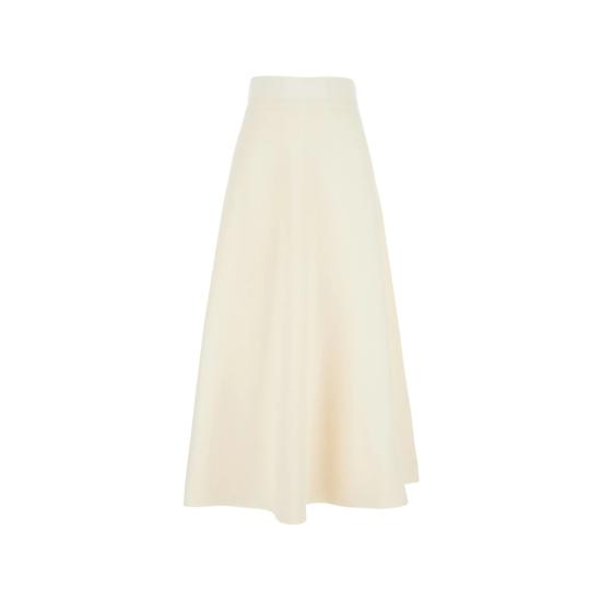 26SS 막스마라 롱 스커트 MXPABBONO 033 001 WHITE