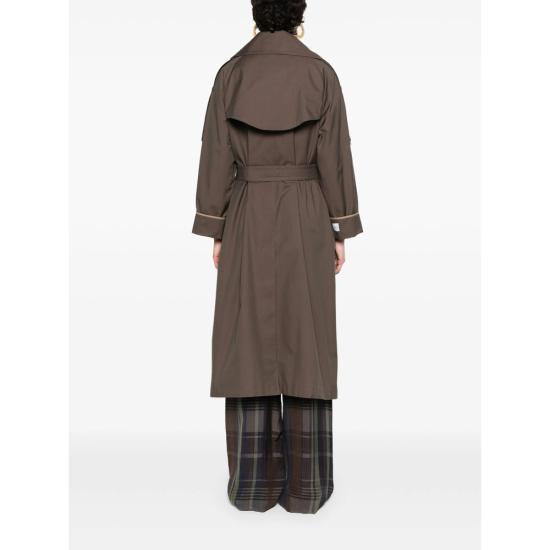 26SS 막스마라 더 큐브 자켓 MTCUTRENCH 251 022 BROWN - MAXMARA THE CUBE