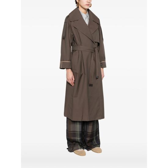 26SS 막스마라 더 큐브 자켓 MTCUTRENCH 251 022 BROWN - MAXMARA THE CUBE