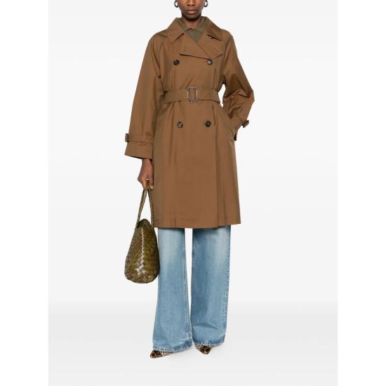 26SS 막스마라 더 큐브 코트 MTCCTRENCH 251 020 BROWN - MAXMARA THE CUBE