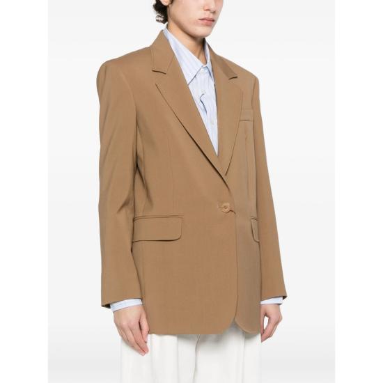 26SS 막스마라 스튜디오 수트 자켓 MSTBALCO 253 002 BROWN - MAX MARA STUDIO