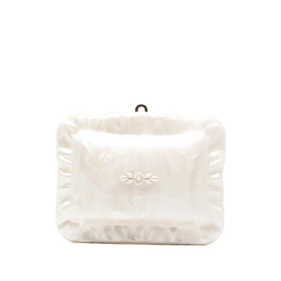 26SS 시몬로샤 클러치/파우치 BAG220B 0773 PEOPA WHITE