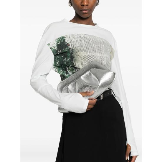 26SS 더모아레 클러치/파우치 261WTMBB0 ROBL SILVE SILVER - THEMOIRE