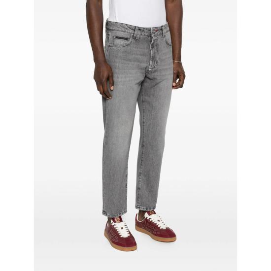 26SS 필립 플레인 데님 팬츠 MDT4354 PDE004N 72IH GREY - PHILIPP PLEIN