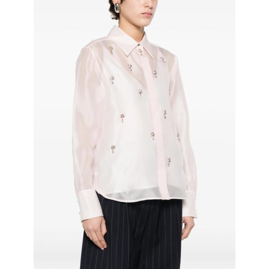 26SS 막스마라 스튜디오 셔츠 MSEAGI 065 009 PINK - MAX MARA STUDIO