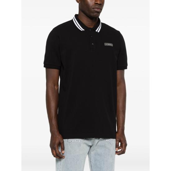 26SS 아이스 비 아이스버그 폴로 티셔츠 F032 631A 9000 BLACK - ICE B ICEBERG