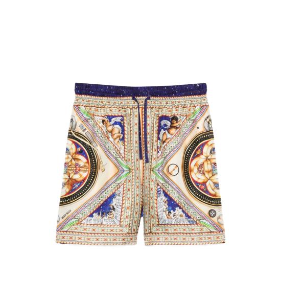 26SS 카사블랑카 숏팬츠 SS26 TR 399 08 TAKEC NEUTRALS BLUE