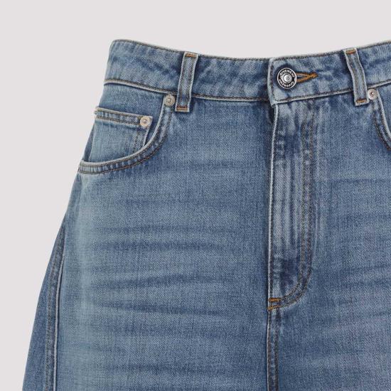  지방시 데님 팬츠 팬츠 미디엄 블루 - GIVENCHY