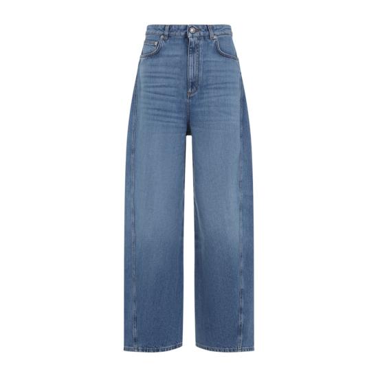  지방시 데님 팬츠 팬츠 미디엄 블루 - GIVENCHY