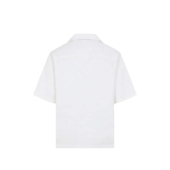 26SS 카사블랑카 반팔 셔츠 SP26 SH 228 01 WHMON WHITE - CASABLANCA