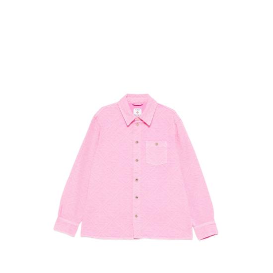 26SS 카사블랑카 데님 자켓 SP26 SH 260 01 PINK