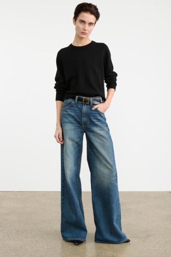  닐리로탄 데님 팬츠 닐리 로탄 살로메 진 사이먼 워시