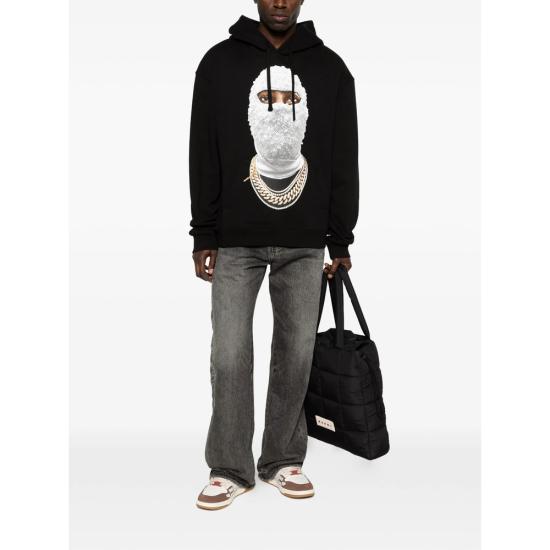 26SS 이놈어닛 후드 티셔츠 NUS26291 009 BLACK - IH NOM UH NIT