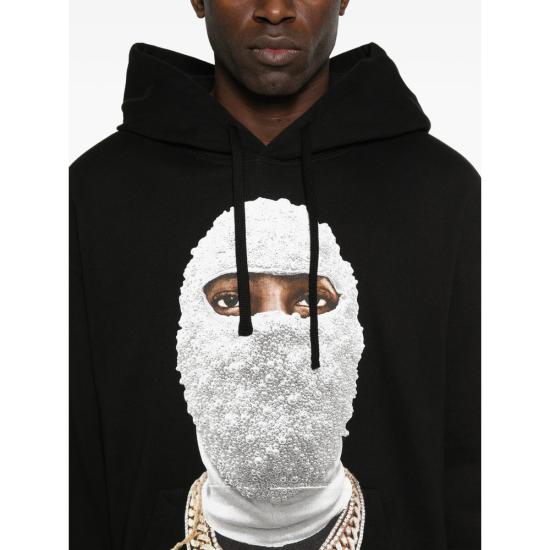 26SS 이놈어닛 후드 티셔츠 NUS26291 009 BLACK - IH NOM UH NIT