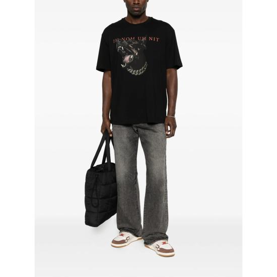 26SS 이놈어닛 반팔 티셔츠 NUS26272 009 BLACK - IH NOM UH NIT