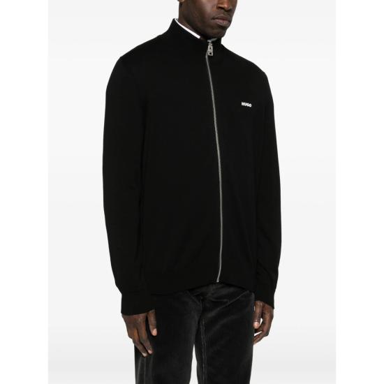 26SS 휴고보스 가디건 50553606 001 BLACK - HUGO BOSS