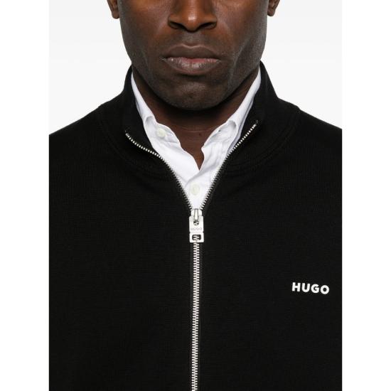 26SS 휴고보스 가디건 50553606 001 BLACK - HUGO BOSS
