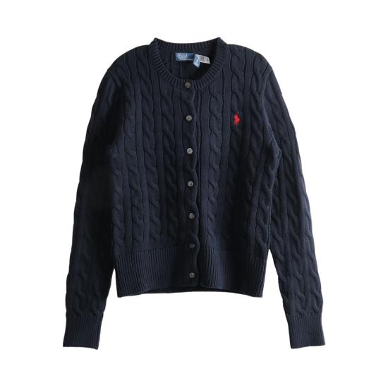 26SS 랄프 로렌 가디건 211971868008 NAVY BLUE