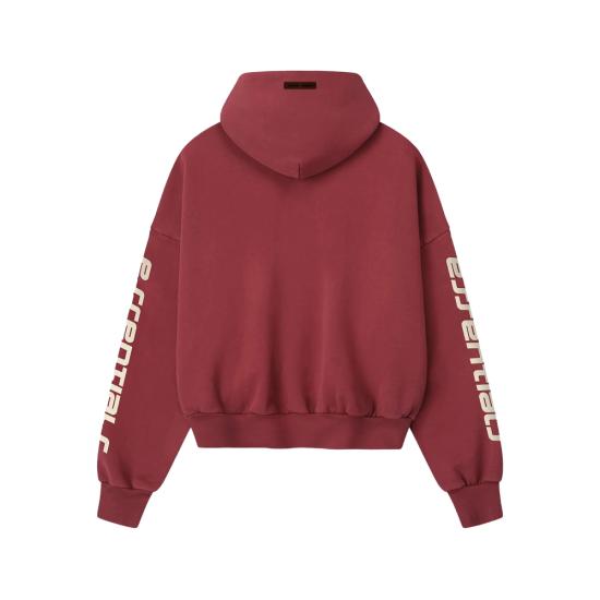 26SS 피어오브갓 후드 티셔츠 192HO256901F CRISM RED - FEAR OF GOD